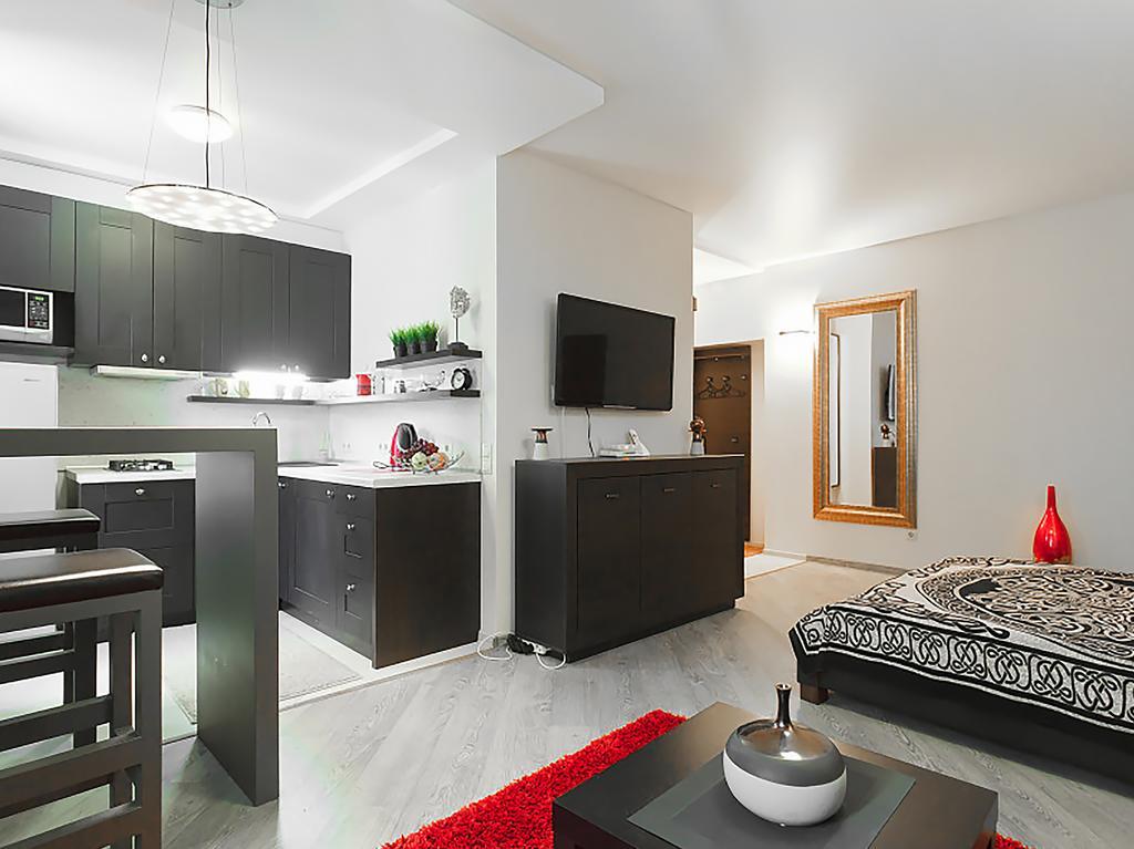 Swedish Studio At Myasnikova Lejlighed Minsk Værelse billede